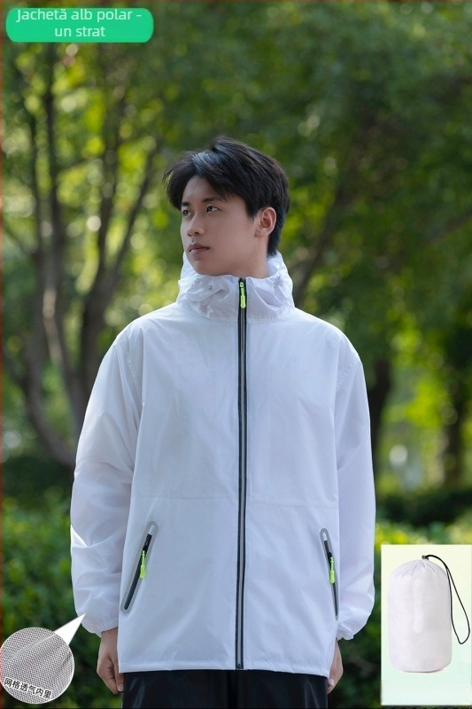 Set Huijia de palto și pantaloni de ploaie, ultra-subțire din taftă, strat PU impermeabil, pentru motocicletă/e-bike, tip divizat