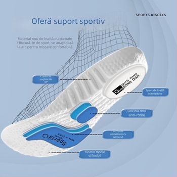 Taiya talpă 02 EVA – talpă amortizantă, respirabilă, absorbantă transpirație, pentru bărbați și femei, toate anotimpurile