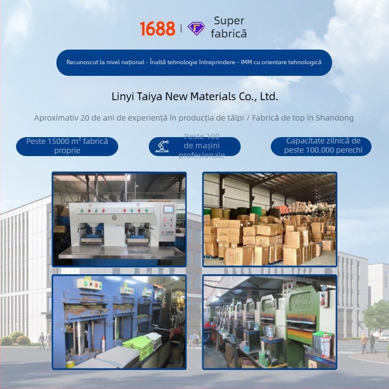 Taiya talpă 02 EVA – talpă amortizantă, respirabilă, absorbantă transpirație, pentru bărbați și femei, toate anotimpurile