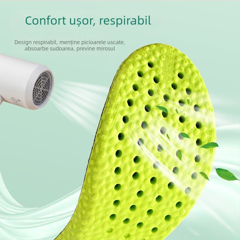 Talpă PU – Deodorant, Respirabil, Absorbant de șocuri, Talpă completă, Model 5080-19, tip talpă: garnitură (gasket), pentru pantofi sport/unisex