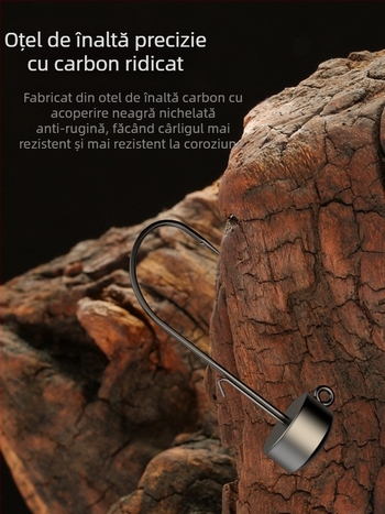 Ordinary Road Cârlig Ned cu cap de plumb, cu cârlig, pentru pescuit bass în rezervoare