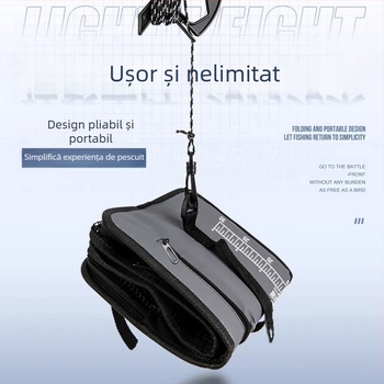 Coș de protecție pentru pescuit – plutitor, uscare rapidă, din nailon, pentru pescuit la mare și la stâncă (Brand: Fishing Manager)