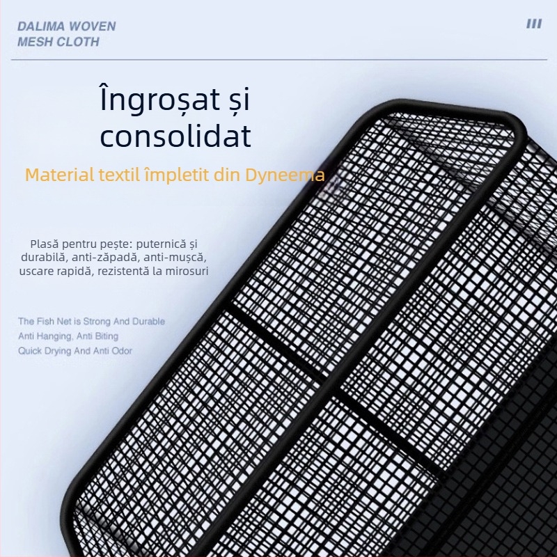 Coș de protecție pentru pescuit – plutitor, uscare rapidă, din nailon, pentru pescuit la mare și la stâncă (Brand: Fishing Manager)