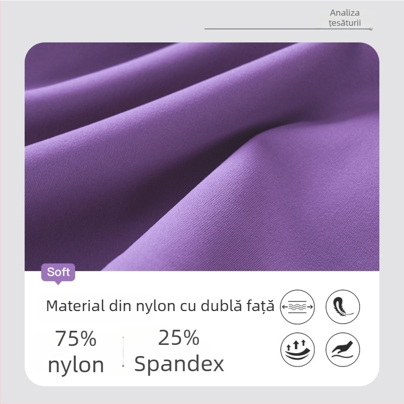 Jachetă de fitness pentru femei cu guler înalt, buzunar cu fermoar, mâneci lungi, material extensibil, uscare rapidă din amestec nylon