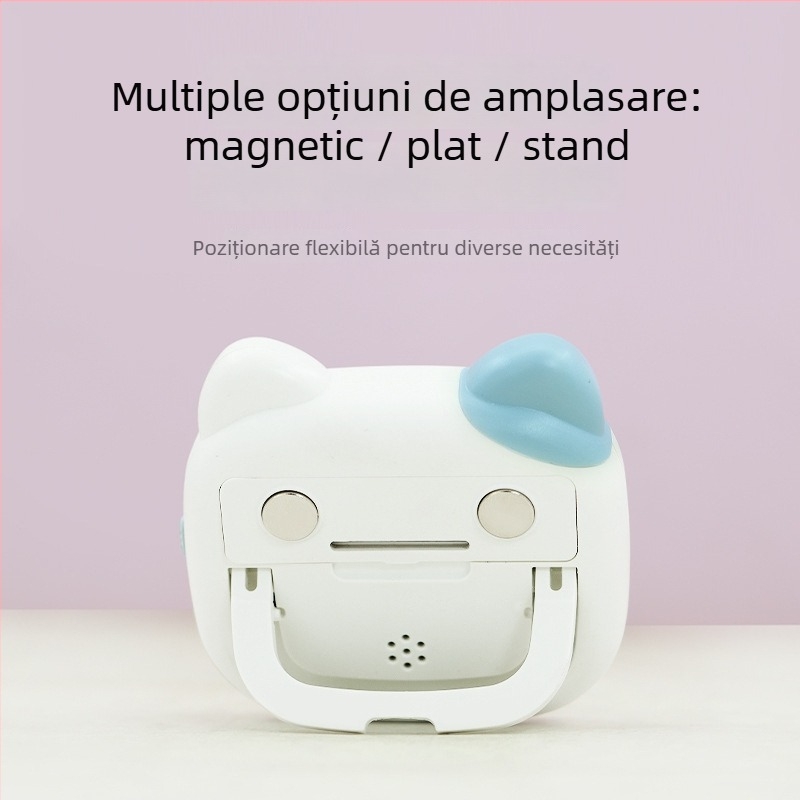 Cronometru de bucătărie pentru copii — mecanism electronic, afișaj digital, cronograf, alimentat cu baterii, carcasă din plastic