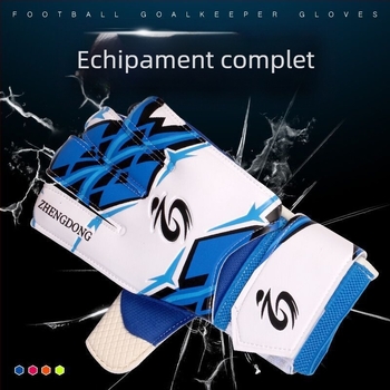 Mănuși de portar fotbal cu protecție a degetelor, pentru antrenament și competiție – model ZD616, Zhengdong