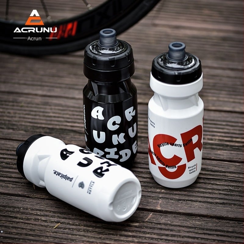 ACRUNU sticlă de apă pentru bicicletă, cu design de tip presiune — capacitate mare, blocare de siguranță, bază îngroșată, potrivită pentru MTB și biciclete de drum.