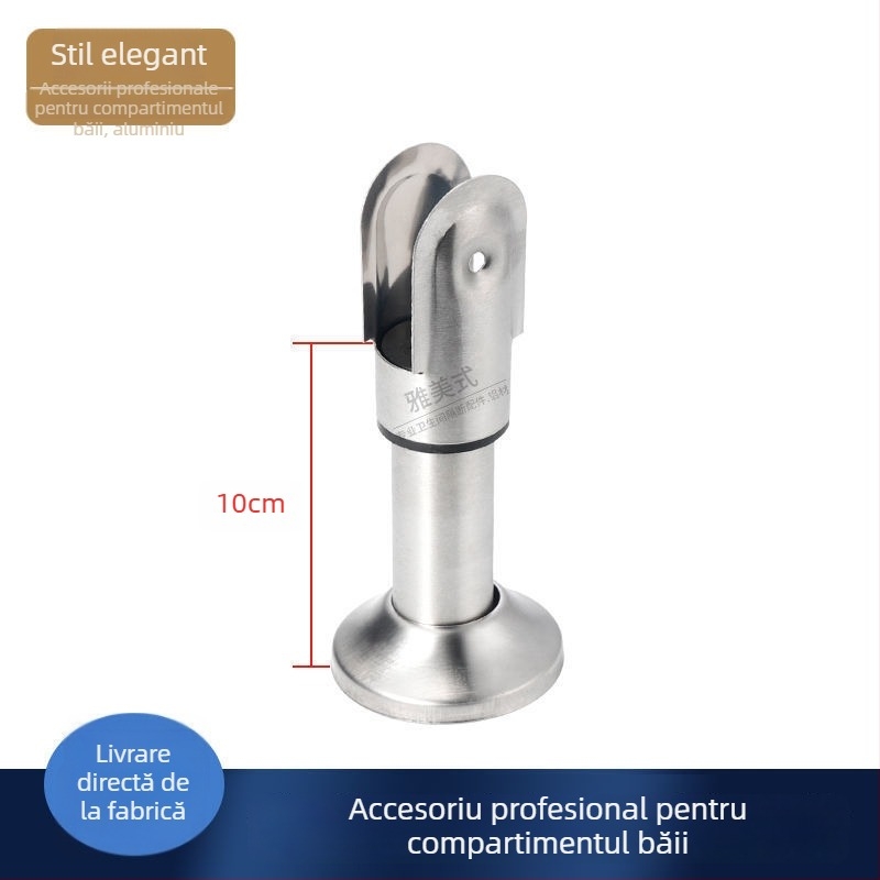 Picior de susținere pentru separatorul de toaletă - oțel inoxidabil, finisaj tras prin fir, Sowegu