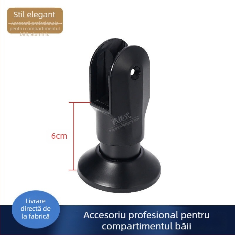 Picior de susținere pentru separatorul de toaletă - oțel inoxidabil, finisaj tras prin fir, Sowegu