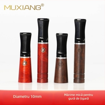 MUXIANG Wooden Aroma capăt de țigară din lemn, fabricat manual, personalizabil, stil minimalist