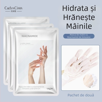 Mască de mâini cu niacinamidă – Hidratare, Luminare, 36 g Pastă Kalinya
