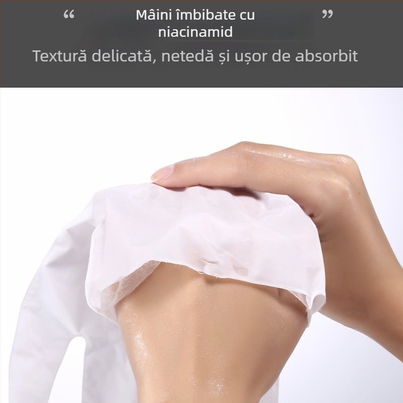 Mască de mâini cu niacinamidă – Hidratare, Luminare, 36 g Pastă Kalinya