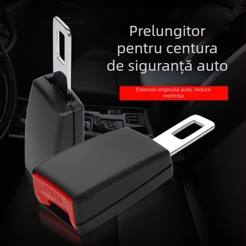 Extender pentru centura de siguranță auto cu clip de siguranță și conector de extindere — poliester, greutate 120 g, brand JYNB, tip Practic
