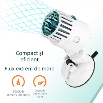 WaterBear pompă de generare a valurilor pentru acvariu, filtrare, ax din oțel inoxidabil, 280–360 g