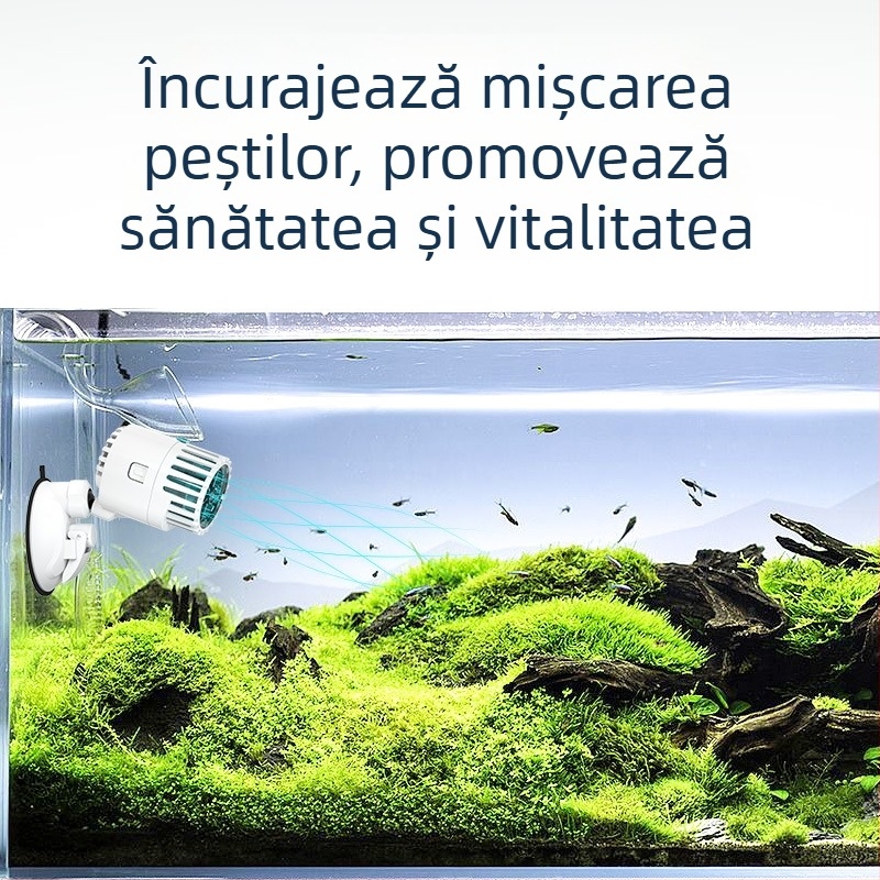 WaterBear pompă de generare a valurilor pentru acvariu, filtrare, ax din oțel inoxidabil, 280–360 g
