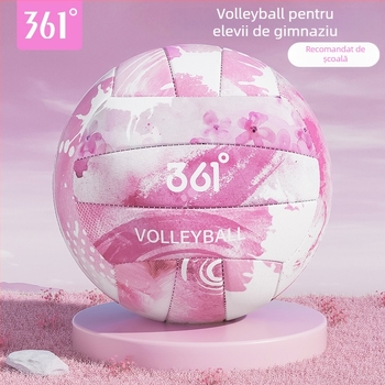 361° Volei de interior pentru gimnaziu — PVC, cusut la mașină, pentru antrenament și competiții