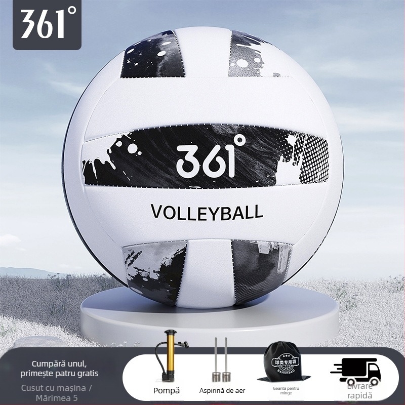 361° Volei de interior pentru gimnaziu — PVC, cusut la mașină, pentru antrenament și competiții