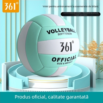 Minge de volei – din piele de vacă, cusătură pe mașină, volei de plajă, imprimare logo disponibilă, personalizare posibilă