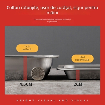 Farfurie pătrată din oțel inoxidabil, suprafață electroplacată, culoare solidă, stil minimalist modern, pentru hoteluri și mese