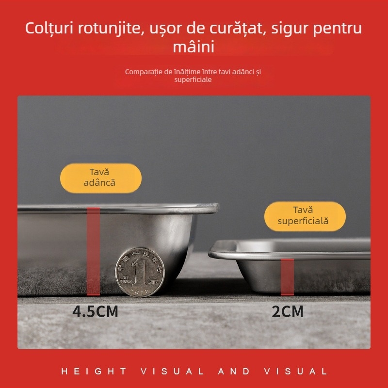 Farfurie pătrată din oțel inoxidabil, suprafață electroplacată, culoare solidă, stil minimalist modern, pentru hoteluri și mese
