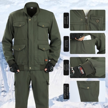 Îmbrăcăminte camuflaj pentru toamnă și iarnă - bumbac 100%, rezistent la uzură, rezistent la vânt, unisex