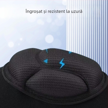 Genunchiere cu burete și material poliester, design carapace de țestoasă, potrivite pentru diverse sporturi
