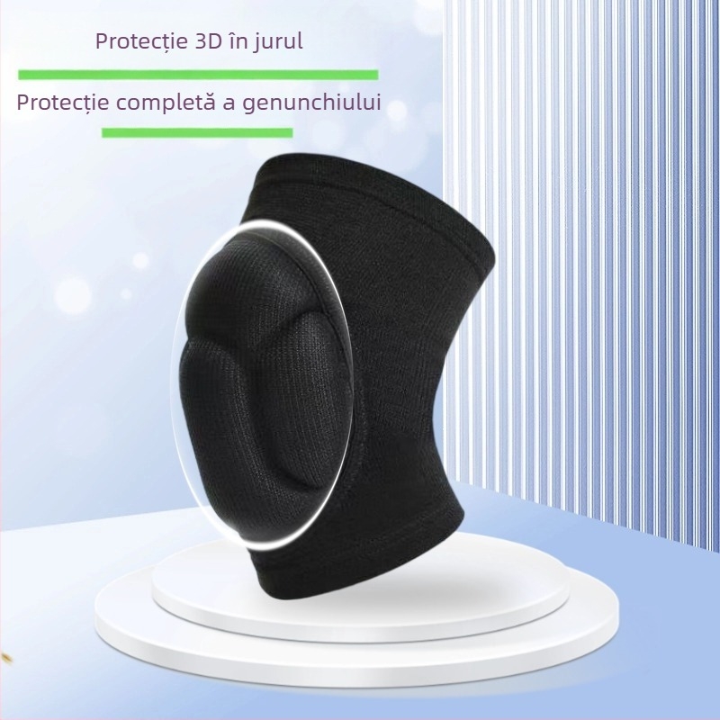 Genunchiere cu burete și material poliester, design carapace de țestoasă, potrivite pentru diverse sporturi