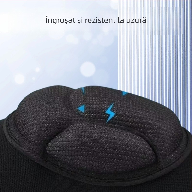 Genunchiere cu burete și material poliester, design carapace de țestoasă, potrivite pentru diverse sporturi