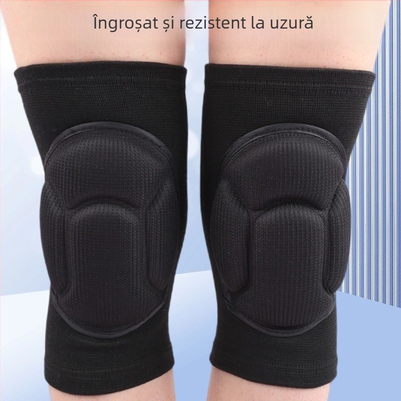 Genunchiere cu burete și material poliester, design carapace de țestoasă, potrivite pentru diverse sporturi