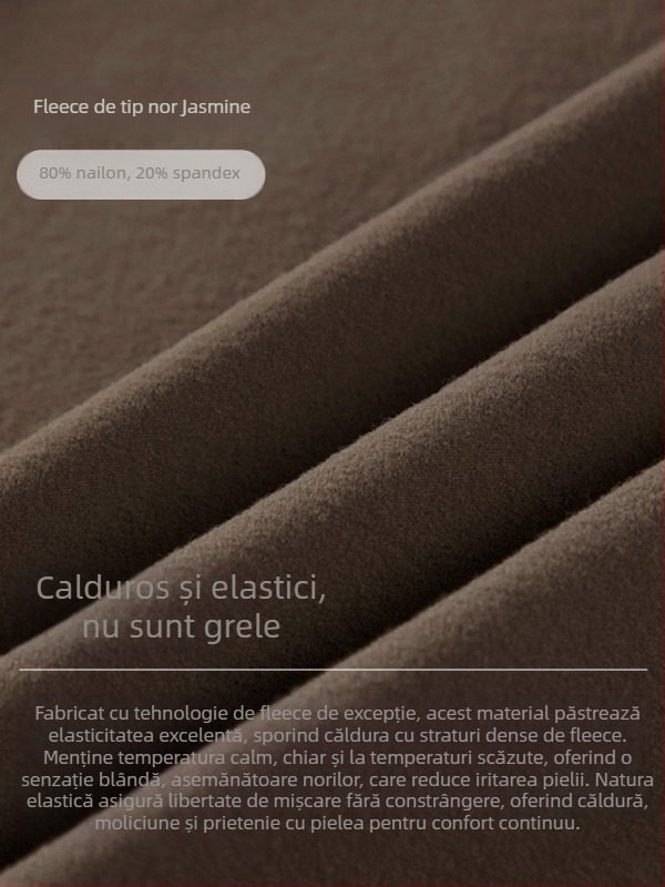 Geacă sport din fleece pentru femei, pentru yoga, mâneci lungi, croială slim, guler înalt cu fermoar, lungime până la abdomen, căldură sporită