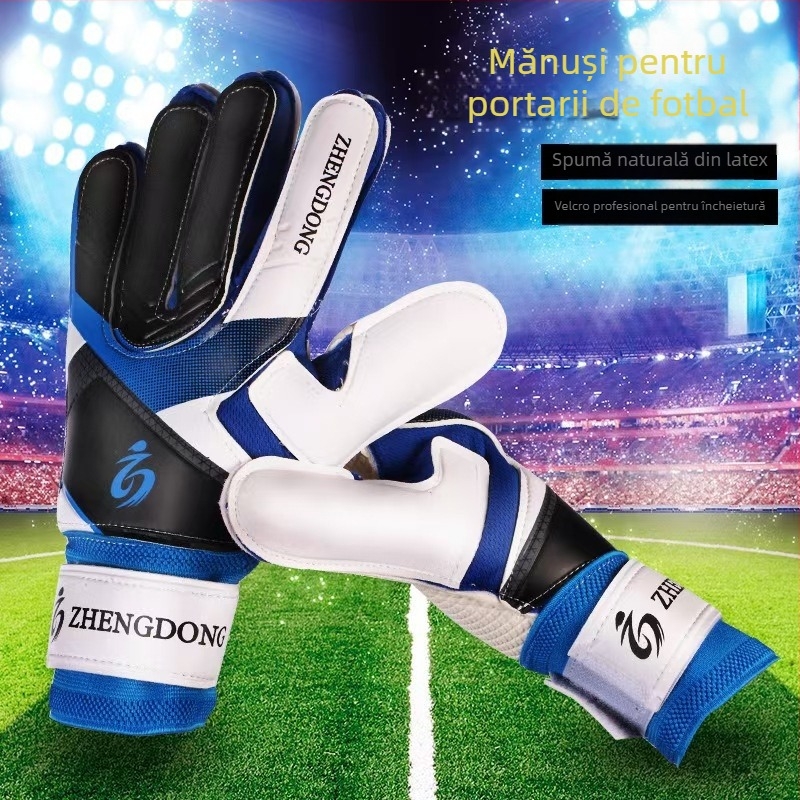 Mănuși portar fotbal, latex, model ZD, personalizabile, unisex