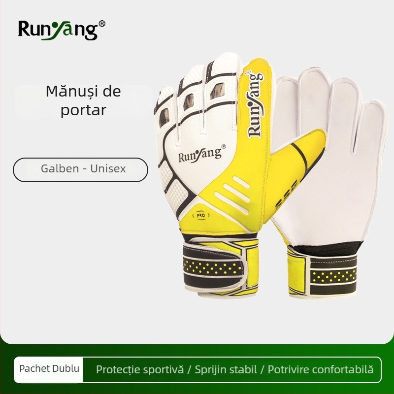 Mănuși de portar pentru fotbal, latex spong, unisex, pentru antrenament, marca Moisturize, personalizare disponibilă