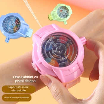 Jucărie de apă cu labirint pentru copii – pulverizare cu un singur buton, construcție din plastic, pentru copii 4–6 ani