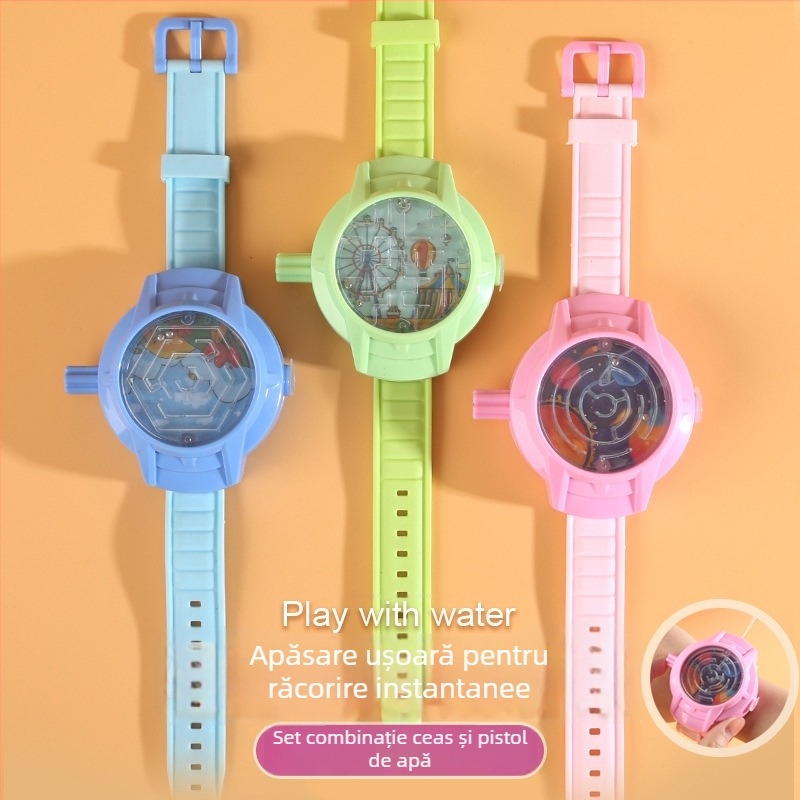 Jucărie de apă cu labirint pentru copii – pulverizare cu un singur buton, construcție din plastic, pentru copii 4–6 ani