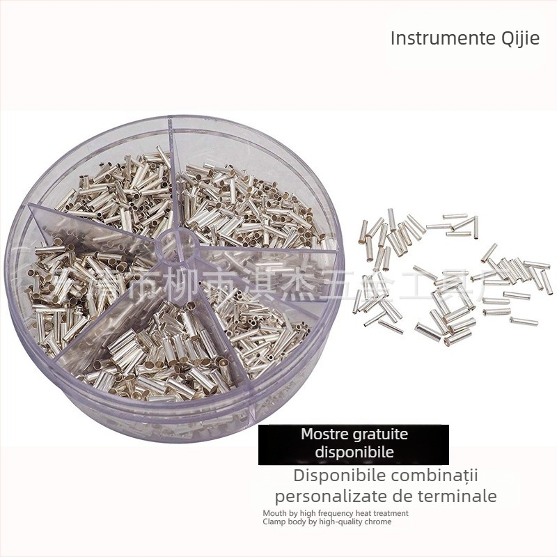 Bare tube terminal, aliaj de cupru, 150 g, destinație generală