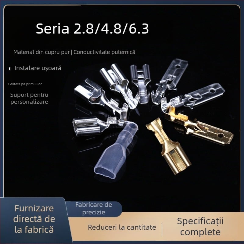 Conector terminal plug-in cu presiune rece, cuplu masculin-feminin, seria Terminal, New Leap