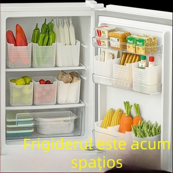 Cutie de depozitare pentru frigider — stil simplu, din plastic, de calitate alimentară, pentru fructe și legume, origine Yiwu