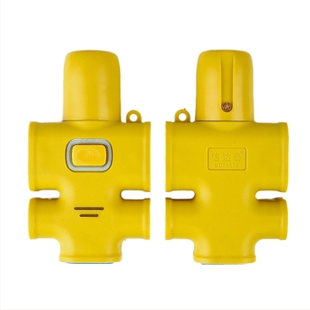 Priză de podea antiexplozie cu 16 prize, întrerupător și indicator luminos, conductori din cupru, carcasă PVC, 250V, 3000W