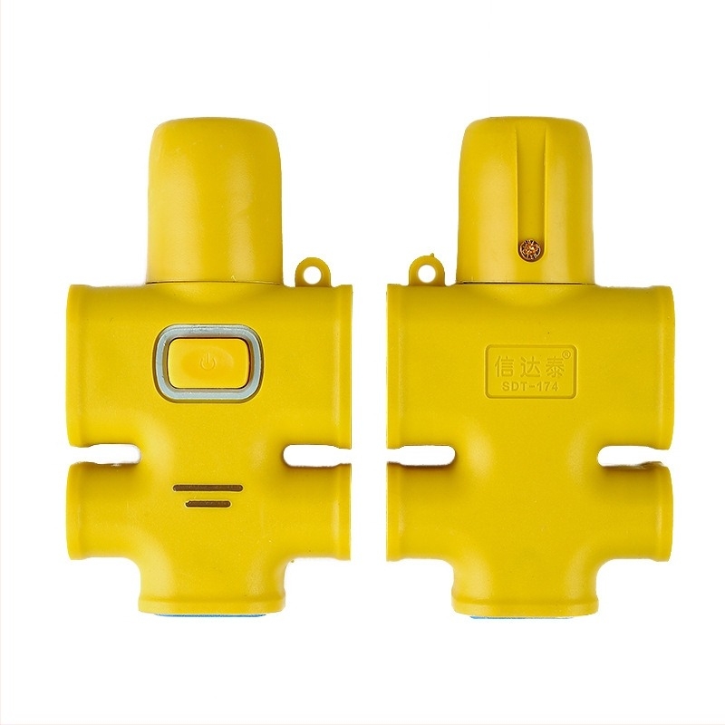 Priză de podea antiexplozie cu 16 prize, întrerupător și indicator luminos, conductori din cupru, carcasă PVC, 250V, 3000W