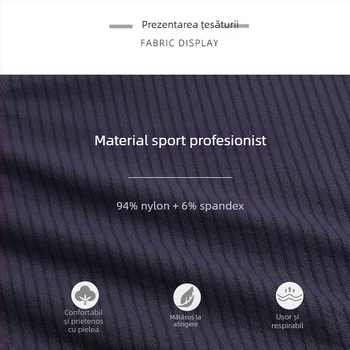 Top sport pentru femei, mâneci scurte, croială strânsă, material nylon-spandex, lungime talie, super elastic