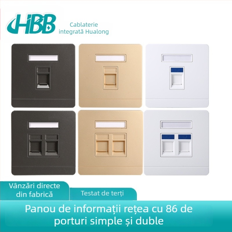 Panou întrerupător de perete, tip 86, montare pe perete, 16A, 50-440V