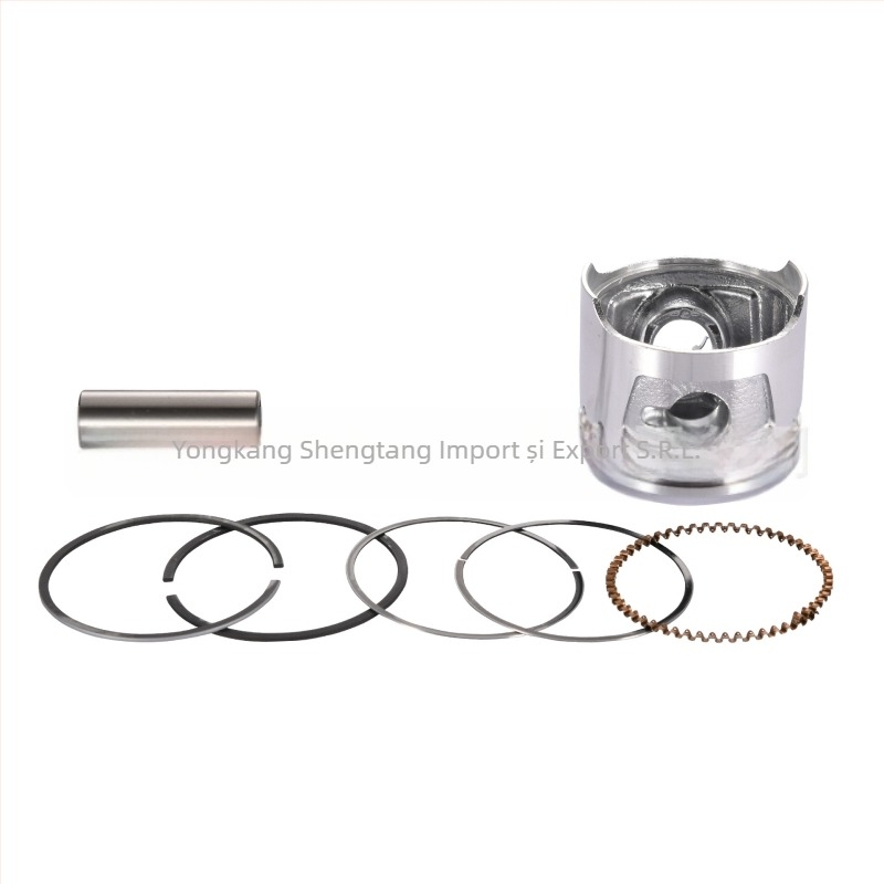 GOOFIT Kit de inele de piston pentru motorul orizontal de 70cc XR70 CRF70 CT70 XL70 CL70 — trei canale pentru inele, inel integrat, inel cu suprafață cilindrică, inel de ulei, inel de gaz