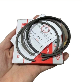 Inel piston pentru compresor de aer, con nasal cu căptușire fosforică, oțel 55Mn, Cultivate