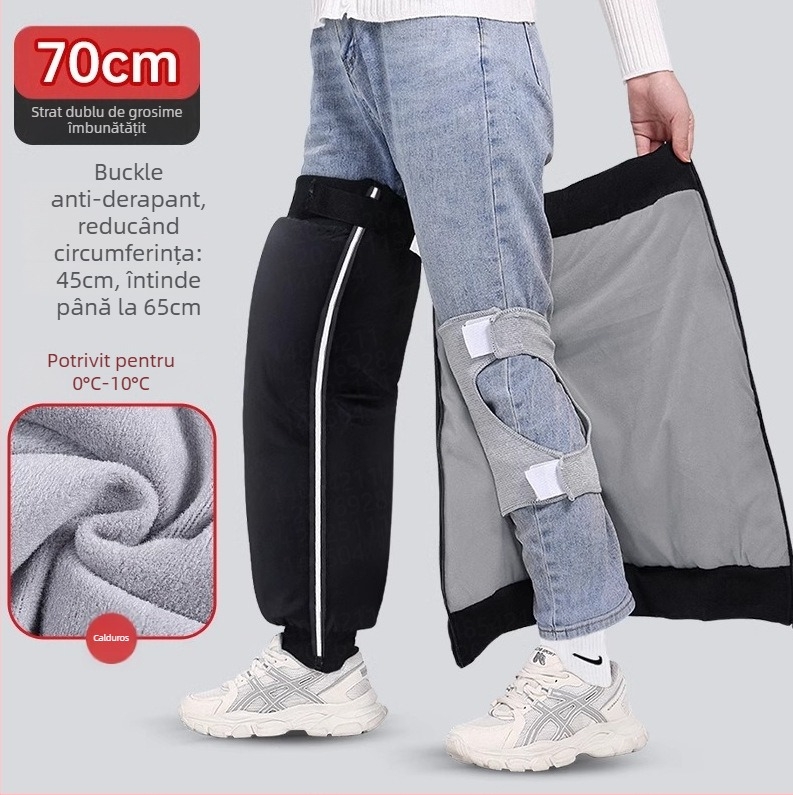 Protecții pentru genunchi pentru motociclete electrice și biciclete electrice – protecție împotriva frigului și a vântului, pentru genunchi și gleznă