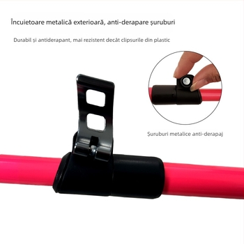 Bețe de drumeție din fibră de carbon 3K, telescopice, trei secțiuni, ultraușoare, 174 g, EVA mâner