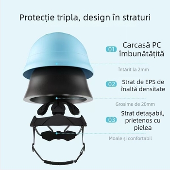 Cască pentru copii în stil japonez, ABS, tip jumătate, pentru trotinete și bicicletă de echilibru, certificare 3C.
