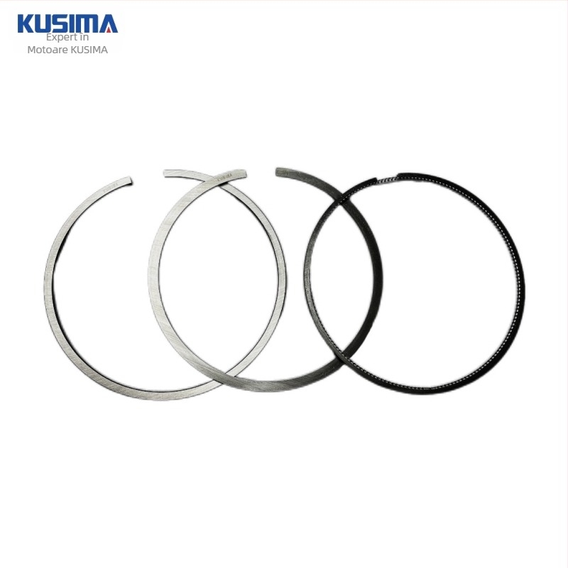 Inel de piston pentru Land Rover 3.0T motor diesel — Ø84 mm, 3 inele, inel combinat, secțiune de tip butoi, LR041639