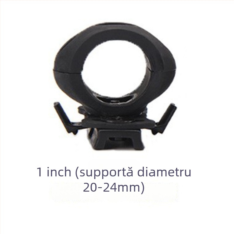 Accesoriu pentru cască de bicicletă cu iluminare laterală și montaj pe șină; material: nylon plastic; brand Shellfish; procesare personalizabilă; logo tipărit; etichetă privată licențiată