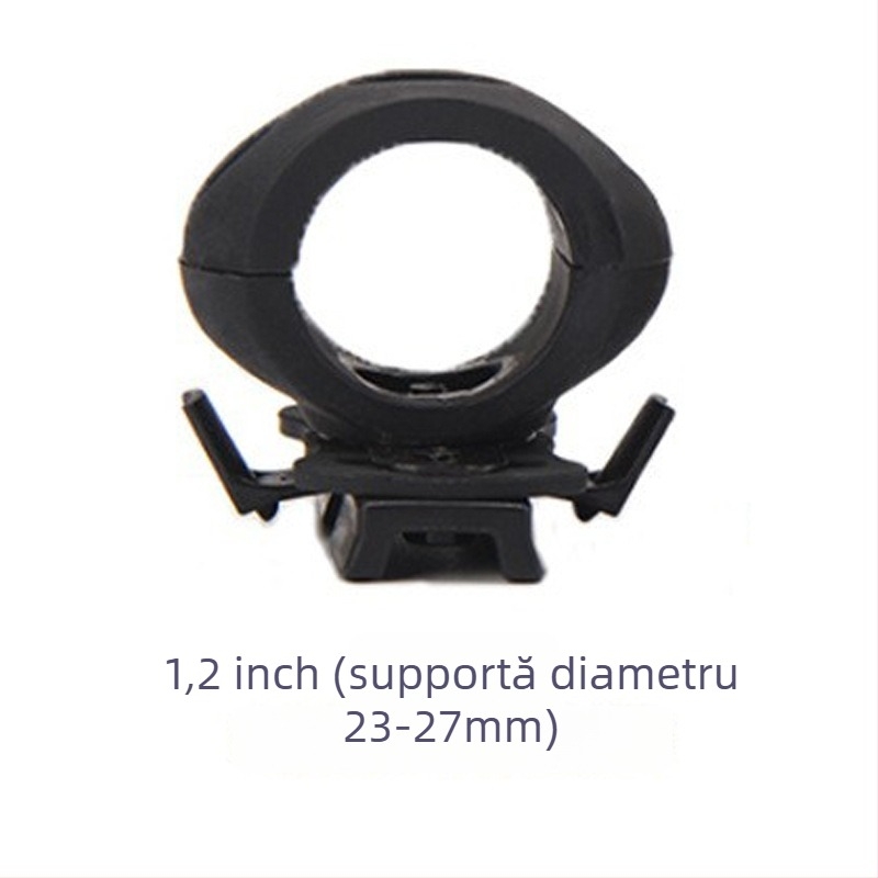 Accesoriu pentru cască de bicicletă cu iluminare laterală și montaj pe șină; material: nylon plastic; brand Shellfish; procesare personalizabilă; logo tipărit; etichetă privată licențiată