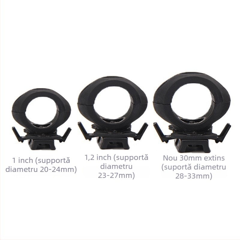 Accesoriu pentru cască de bicicletă cu iluminare laterală și montaj pe șină; material: nylon plastic; brand Shellfish; procesare personalizabilă; logo tipărit; etichetă privată licențiată